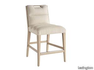 Greer Channeled Upholstered Counter Stool