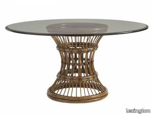 Latitude Dining Table With Glass Top