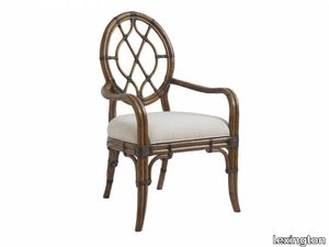 Cedar Key Oval Back Arm Chair