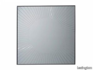 Calliope Square Sunburst Mirror