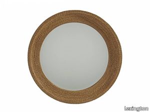 La Jolla Woven Round Mirror