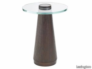 Apex Glass Top Accent Table