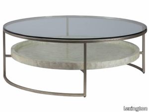 Cumulus Capiz Large Round Cocktail Table