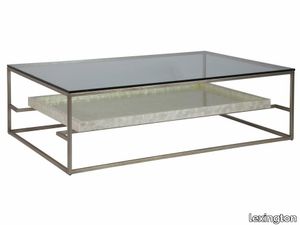 Cumulus Capiz Large Rectangular Cocktail Table