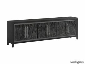 Elation Gray Long Media Console