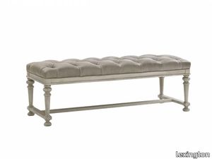 Bellport Leather Bed Bench