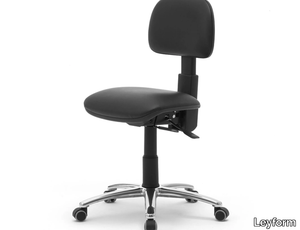 DATTILUS - Swivel fabric office chair with castors _ Leyform