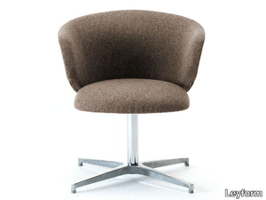 ALISÈ - Low back fabric office chair with 4-Spoke base _ Leyform