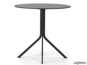 ARTIKA - Drop-leaf round contract table _ Leyform