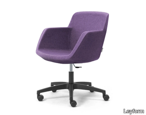 GAIA - Swivel fabric office chair _ Leyform