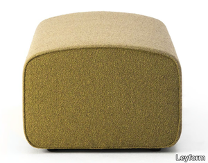 NOÀ - Rectangular fabric pouf for contract _ Leyform