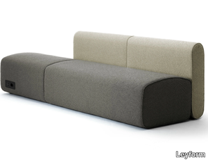 NOÀ - Modular 3 seater fabric leisure sofa _ Leyform