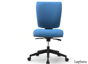 SPRINT - Swivel fabric office chair with 5-Spoke base _ Leyform