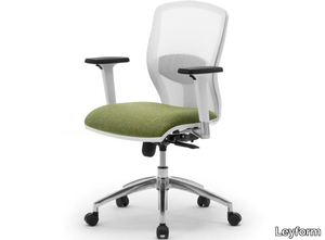 SPRINT W RE - Mesh office chair with castors with armrests _ Leyform