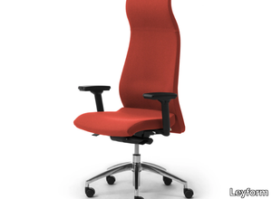 ENERGY - Swivel fabric office chair with armrests _ Leyform