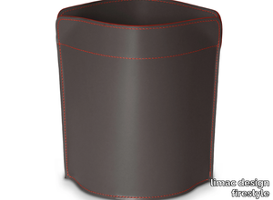 CANISTRO COLOR - Bonded leather waste paper bin _ limac design firestyle