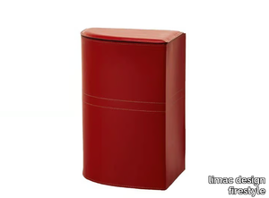 SIMON - Bonded leather laundry container _ limac design firestyle