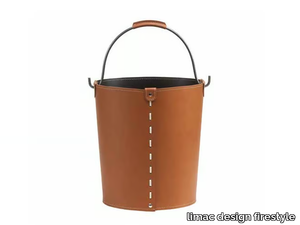 VINTAGE - Bonded leather storage box _ limac design firestyle