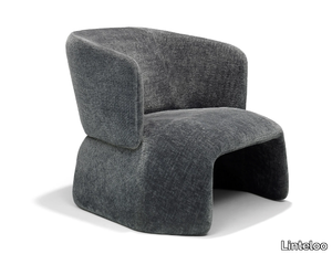 ICARUS - Fabric armchair with armrests _ Linteloo