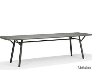 OISEAU - Rectangular solid wood dining table _ Linteloo