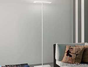 DUBLIGHT_FL - LED floor lamp in PMMA and metal _ Linea Light Group