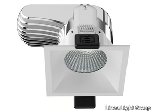 LORO_Q - LED square aluminium spotlight _ Linea Light Group
