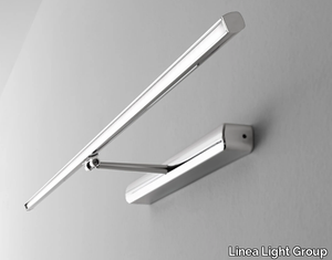 STRAIGHT_W - LED ABS wall light _ Linea Light Group