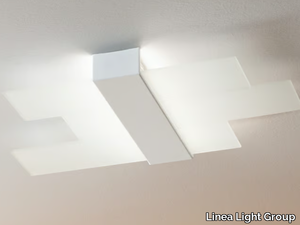 TRIAD 2.0 - LED glass ceiling light _ Linea Light Group