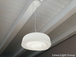 ROSE_P - LED polyethylene pendant lamp _ Linea Light Group