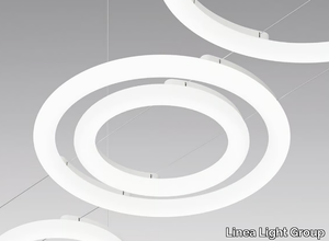 POLO-C - LED cable-mounted polyethylene pendant lamp _ Linea Light Group
