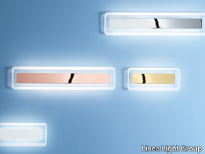 ANTILLE_S - LED glass and steel wall lamp _ Linea Light Group