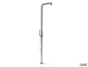 OUTDOOR 006 - Stainless steel outdoor shower with hand shower _ Linki