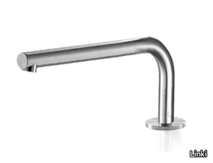 CANNE 034 - Deck-mounted stainless steel bathtub spout _ Linki