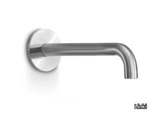 CANNE 133 - Wall-mounted stainless steel sink spout _ Linki