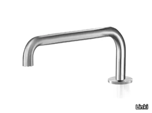 CANNE 208 - Deck-mounted stainless steel bathtub spout _ Linki