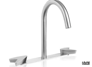 ARROW ARW120 - 3 hole countertop stainless steel washbasin mixer _ Linki