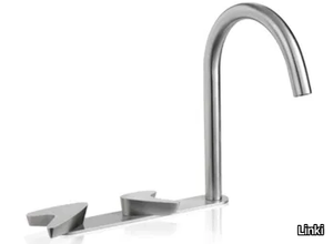 ARROW ARW121 - 3 hole countertop stainless steel washbasin mixer _ Linki