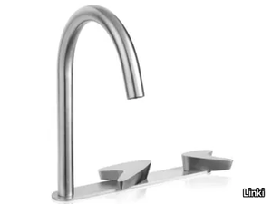 ARROW ARW122 - 3 hole countertop stainless steel washbasin mixer _ Linki