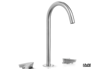 ARROW ARW203 - 3 hole countertop stainless steel washbasin mixer _ Linki