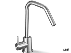 DECO 003 - Countertop single handle stainless steel washbasin mixer _ Linki