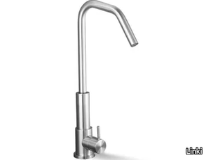 DECO 015 - Countertop single handle stainless steel washbasin mixer _ Linki