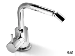 DECO 020 - Countertop stainless steel bidet mixer with swivel spout _ Linki