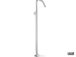 DECO 060 - Floor standing stainless steel washbasin mixer _ Linki