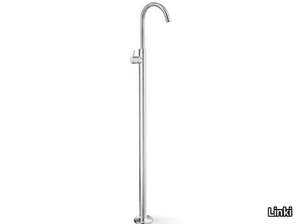 DECO 061 - Floor standing stainless steel washbasin mixer _ Linki