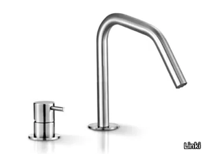 DECO 103 - 2 hole countertop stainless steel washbasin mixer _ Linki