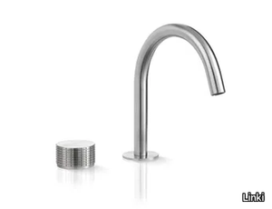 KRONOS KRO101 - 2 hole countertop stainless steel washbasin mixer _ Linki