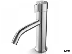 INSERT 002 - Countertop single handle stainless steel washbasin mixer _ Linki