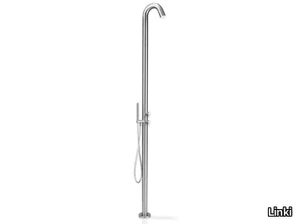 OUTDOOR 002 - Stainless steel outdoor shower with hand shower _ Linki