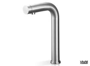 PURO 011 - Countertop hydroprogressive stainless steel washbasin mixer _ Linki