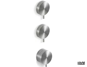 ROUND RND172 - 3 hole thermostatic stainless steel shower mixer _ Linki